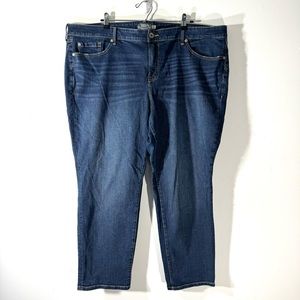 Torrid Boyfriend Straight Vintage Stretch Blue jeans